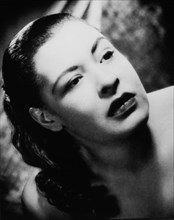 Billie Holiday, Blues and Jazz Singer, Portrait, 1955