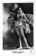 Josephine Baker, Portrait," La Folie du Jour", Folies Bergere, Paris, France, 1926