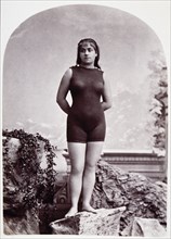 Dolly Adams, the Water Queen, Portrait, circa 1880's