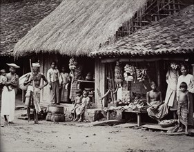 Villagers in Southern India, 1890