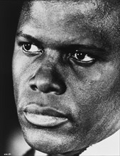 Sidney Poitier, Portrait, On-Set of the Film, "In the Heat of the Night", 1967