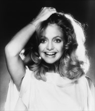 Goldie Hawn Smiling, Studio Portrait, circa 1980