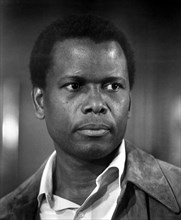 Sidney Poitier on-set of the Film, "A Piece of the Action", 1977