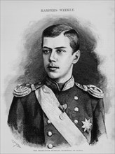 The Grand-Duke Nicholas, Czarowitz of Russia, Portrait, Harper's Weekly, Illustration, 1889