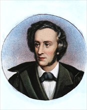 Felix Mendelssohn (1809-1847), German Composer, Portrait