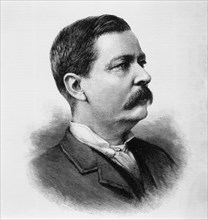 Henry Morton Stanley (1841-1904), Welsh-American Journalist and Explorer, Engraving, 1886