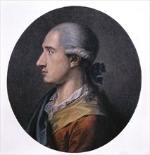 Johann Wolfgang von Goethe (1749-1832), German Poet, Dramatist, Novelist and Scientist, Portrait, 1773