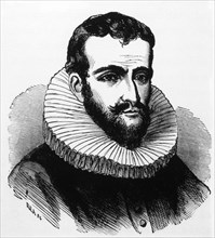 Henry Hudson, English Sea Explorer and Navigator in the Early 17th Century, Portrait
