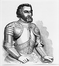 Hernando Cortez (1485-1547), Spanish Conquistador and Explorer, Led the Spanish Conquest of the Aztec Empire, Portrait