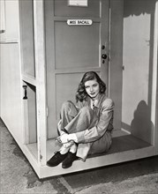 Lauren Bacall, on-set Studio Portrait, 1945