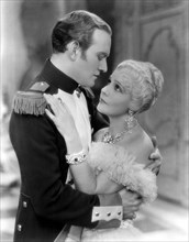 Conrad Nagel and Norma Talmadge on-set of the Film, Du Barry, Woman of Passion, 1930