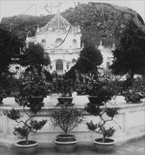 Governor's Summer Palace, Macau, Single Image of Stereo Card, circa 1900