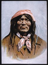 Mendocino Native American Indian, Portrait, 1903