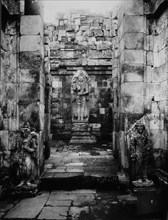 Statue, Shiva Temple, Prambanan Compound, Java, Indonesia, 1900