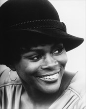 Cicely Tyson, Actress, Smiling Wearing Hat, Portrait, 1978