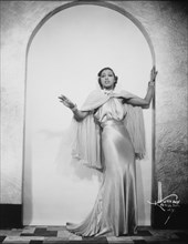 Josephine Baker (1906-1975), American-born French Dancer, Singer & Actress, Portrait, circa 1930