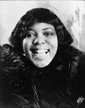 Bessie Smith (1894-1937) American Blues Singer, Portrait, circa 1924