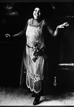 Bessie Smith (1894-1937) American Blues Singer, Portrait, circa 1925