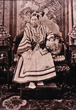 Empress Dowager Cixi (1834-1908), Empress of China 1861-1908, Portrait, 1908