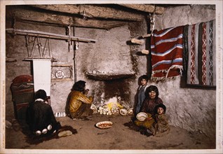 Hopi Family, Arizona, 1905