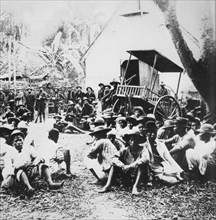 Philippine Insurrectionists Captured by American Troops, Philippines, circa 1900