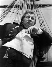 Peter Ustinov, on-set of the Film, "Billy Budd" also directed by Peter Ustinov, 1962