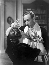 Wendy Hiller and Leslie Howard, on-set of the Film, "Pygmalion", 1938