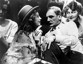 Carola Neher, Rudolf Forster and Valeska Gert, on-set of the Film, "The Threepenny Opera" Directed by  G. W. Pabst, 1931
