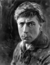 William S. Hart, American Actor, Portrait from Movie Still, circa 1916