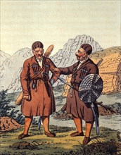 Two Ingushian Men of the Caucasus, from Travels Through the Southern Provinces of the Russian Empire in the Years 1793 & 1794