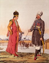 circassian Princess and Man of High Rank, from Travels Through the Southern Provinces of the Russian Empire in the Years 1793 & 1794