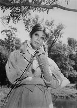 Samantha Eggar, on-set of the Film, "Doctor Dolittle", 1967