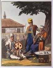 Tartar & Nagay Musicians, from Travels Through the Southern Provinces of the Russian Empire in the Years 1793 & 1794