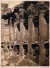 Temple of Baachus, Baalbek, Lebanon, circa 1880