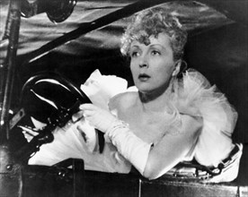 Dita Parlo, on-set of the Film, "Mademoiselle Docteur", 1937