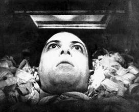 Julian West, on-set of the Film, "Vampyr", 1932