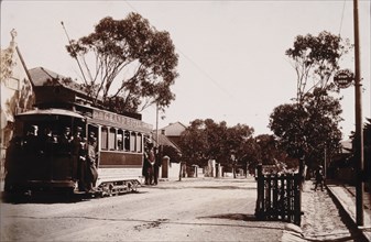 Streetcar, Port Elizabeth, South Africa, circa 1900