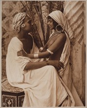 Tunisian Couple, circa 1900