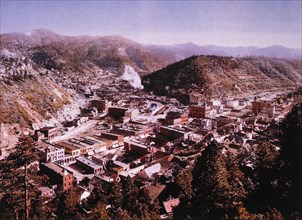 Mining Town in Black Hills, Deadwood, South Dakota, USA, circa 1900