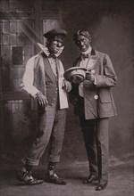 Sheridan and Flannagan, Minstrel Team, circa 1900