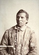 Curley, Crow Scout, Portrait, Albumen Photograph, 1877