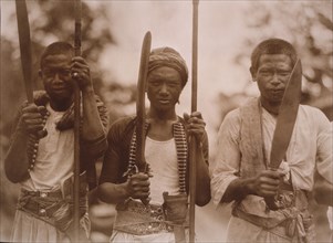 Philippine Tribesmen who Fought Americans after the Spanish-American War, circa 1900