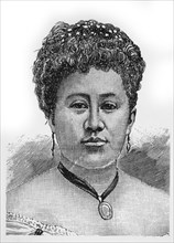 Kapiolani (1834-1899), Queen of the Kingdom of Hawaii, 1874-1891, Portrait