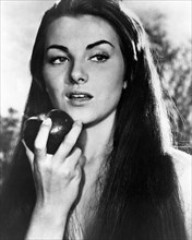 Christiane Martel, on-set of the Film, "Adam & Eve" (aka Adan Y Eva), 1956