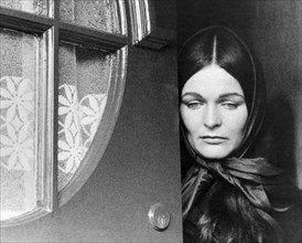 Anne Raitt, on-set of the Film, "Bleak Moments", 1971