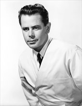 Glenn Ford, Portrait, on-set of the Film, "The Doctor and the Girl", 1949