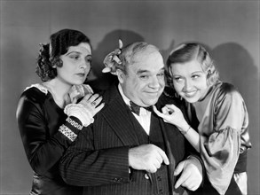 Evelyn Brent, George Sidney, Evalyn Knapp, Publicity Portrait, on-set of the Film, "High Pressure", 1932