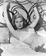 Michele Morgan, on-set of the Film, "The Proud and the Beautiful" (aka Les Orgueilleux), 1953
