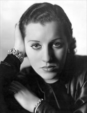 Frances Faye, American Actress and Cabaret Singer, Studio Portrait, circa mid-1930's