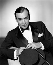 Harry Richman, American Entertainer, Studio Portrait in Tuxedo, circa 1930's